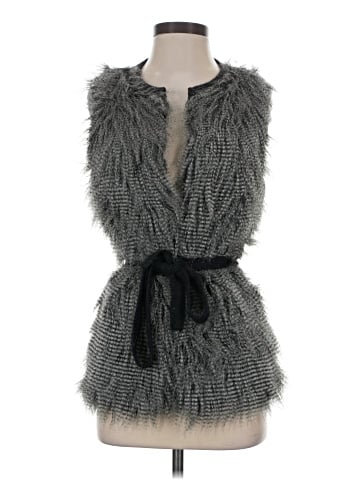 Design History Faux Fur Vest (view 1)