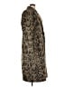 Avec Les Filles 100% Polyester Animal Print Brown Coat Size XL - photo 4