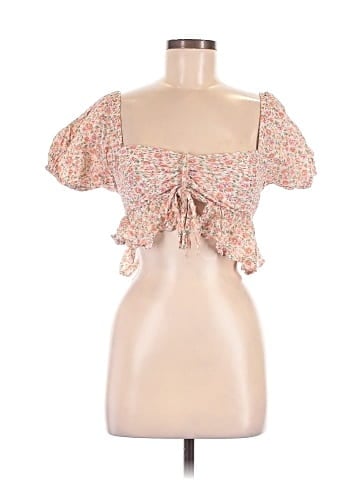 Aeropostale Short Sleeve Blouse (view 1)