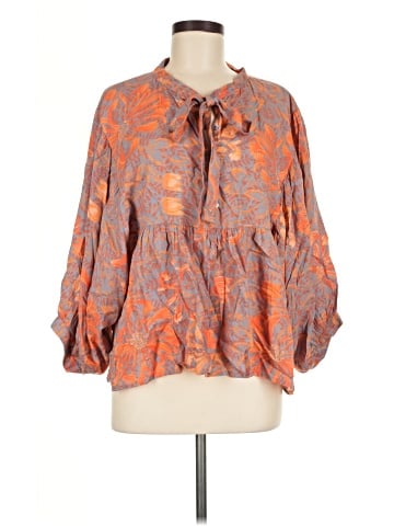 Jen's Pirate Booty 3/4 Sleeve Blouse (view 1)
