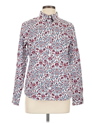 Lands' End Long Sleeve Button-Down Shirt (view 1)