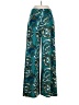 Coco Bianco Paisley Teal Casual Pants Size M - photo 2