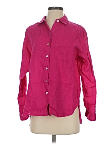 Magaschoni Long Sleeve Button-Down Shirt (view 1)