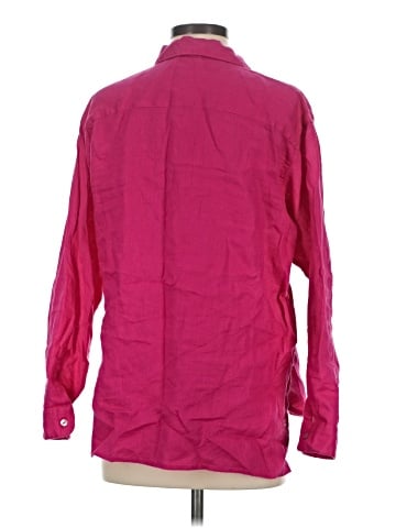 Magaschoni Long Sleeve Button-Down Shirt (view 2)