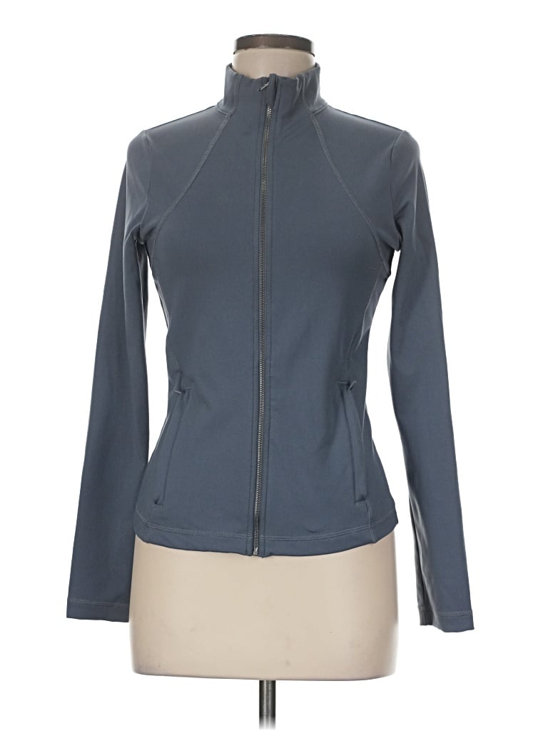 Pre-owned Gilly Hicks Track Jacket In Gray