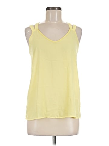 Pink Rose Sleeveless Top (view 1)