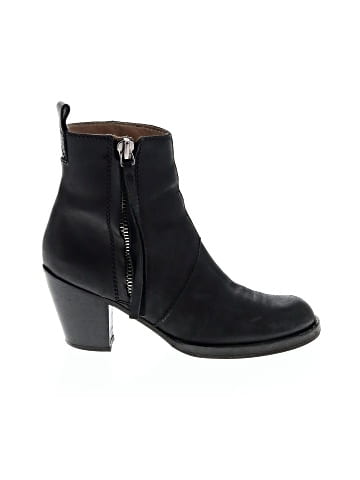 Acne Studios Leather Ankle Boots (view 1)