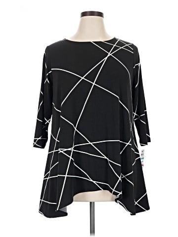 Alfani 3/4 Sleeve T-Shirt (view 1)