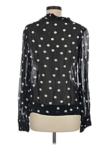 Ganni Long Sleeve Blouse (view 2)