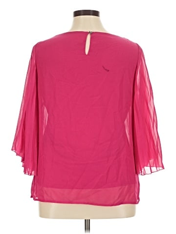 AB Studio 3/4 Sleeve Blouse (view 2)