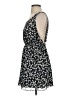BCBGeneration 100% Polyester Print Black Casual Dress Size XS - photo 5
