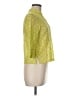 Ruby Rd. Green Yellow 3/4 Sleeve Button-Down Shirt Size 6 Petite - photo 4