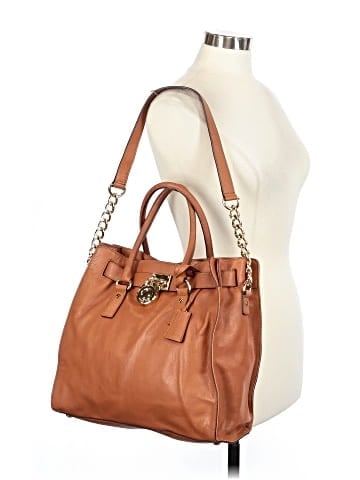 MICHAEL Michael Kors Leather Satchel (view 2)