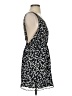 BCBGeneration 100% Polyester Print Black Casual Dress Size XS - photo 4