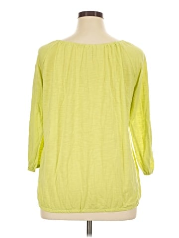 New York & Company 3/4 Sleeve T-Shirt (view 2)
