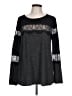 Ann Taylor LOFT Black Long Sleeve Top Size L - photo 1