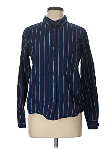 Girl Krazy Long Sleeve Button-Down Shirt (view 1)
