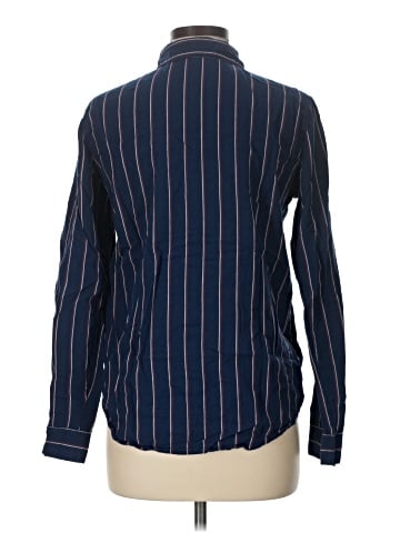 Girl Krazy Long Sleeve Button-Down Shirt (view 2)