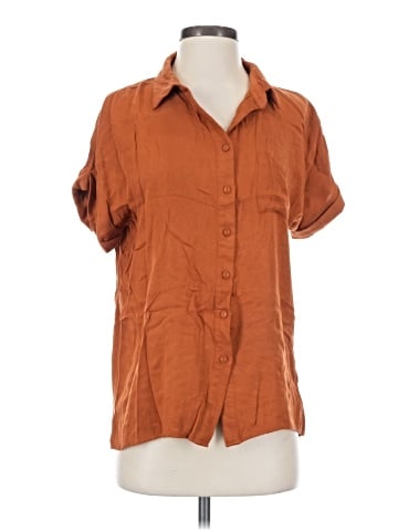 Lulus Short Sleeve Blouse (view 1)