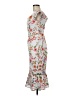 Guess Floral Ivory Cocktail Dress Size 8 - photo 5