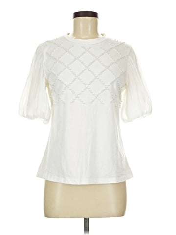 On Twelfth Short Sleeve Blouse (view 1)