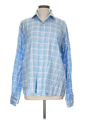 PETER MILLAR Long Sleeve Button-Down Shirt (view 1)