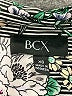 BCX 100% Polyester Floral Gray 3/4 Sleeve Blouse Size XS - photo 7