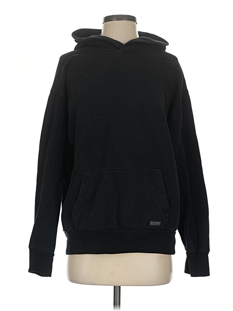 Pre-owned Hollister Sweatshirt In Black