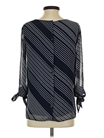 Pale Sky 3/4 Sleeve Blouse (view 2)