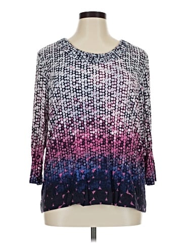 Cj Banks 3/4 Sleeve Top (view 1)