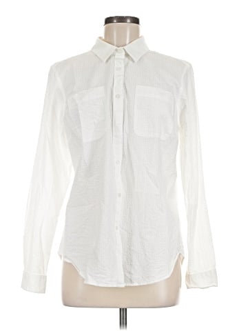 L.L.Bean Long Sleeve Button-Down Shirt (view 1)