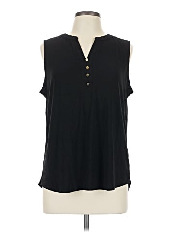 Anne Klein Sleeveless Blouse (view 1)