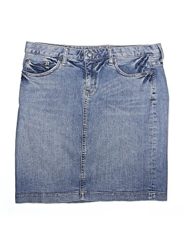 Converse One Star Denim Skirt (view 1)