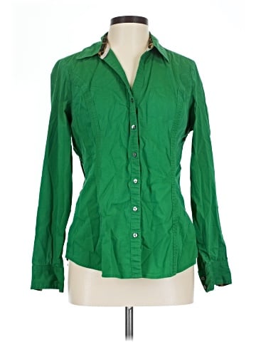 Express Long Sleeve Button-Down Shirt (view 1)
