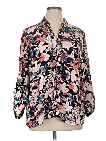 Croft & Barrow 3/4 Sleeve Blouse (view 1)
