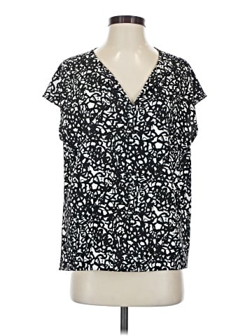 Ann Taylor Short Sleeve Blouse (view 1)