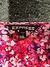 Express 100% Polyester Floral Pink Casual Dress Size M - photo 7