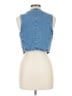 Zara Blue Denim Vest Size L - photo 2