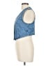 Zara Blue Denim Vest Size L - photo 5