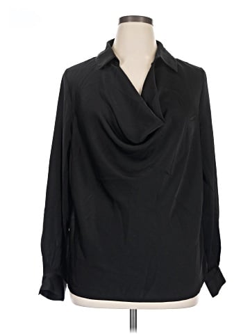 DKNY Long Sleeve Blouse (view 1)