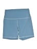 Lululemon Athletica Solid Blue Athletic Shorts Size 6 - photo 1