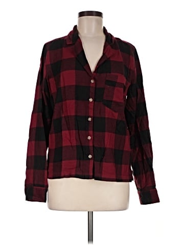 Gilly Hicks Long Sleeve Button-Down Shirt (view 1)