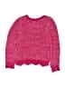 Design History 100% Polyester Hearts Pink Pullover Sweater Size 4 - photo 2