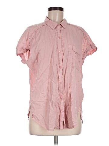 Splendid Short Sleeve Button-Down Shirt (view 1)