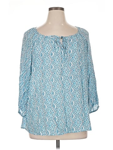 Fred David 3/4 Sleeve Blouse (view 1)