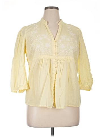 St. John's Bay 3/4 Sleeve Blouse (view 1)