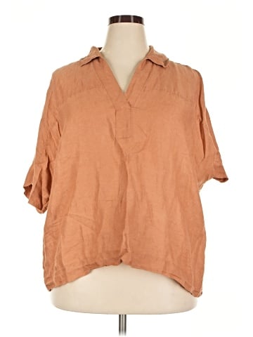 Purejill Short Sleeve Blouse (view 1)