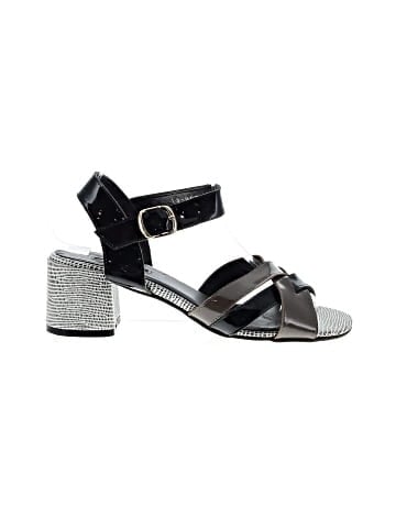 All Black Sandals (view 1)