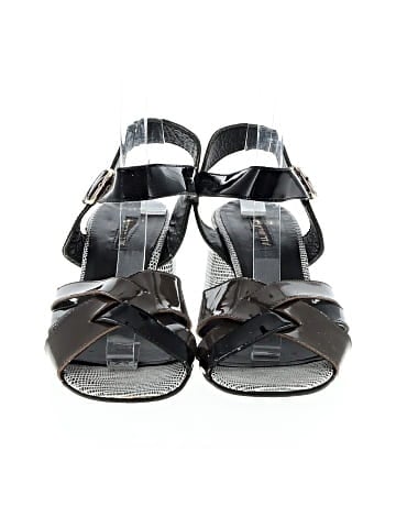 All Black Sandals (view 2)