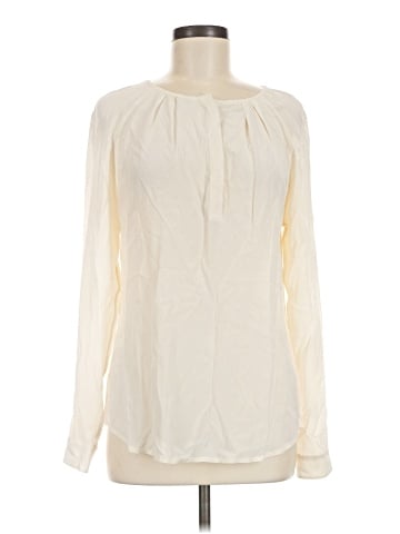Pendleton Long Sleeve Silk Top (view 1)